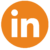 linkedin logo orange site